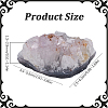 1Pc Natural Amethyst Druzy Geode Stones G-SP0001-16-2