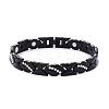 Alloy with Crystal Rhinestone Link Chain Bracelets FS-WG03E93-04-1