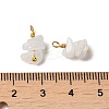 Natural White Jade Pendants KK-P242-31G-03-3