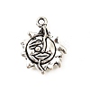 Tibetan Style Alloy Pendants TIBE-L008-26AS-1