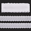 15 Yards Cotton Embroidery Hollow Flower Lace Trim OCOR-WH0003-047B-1