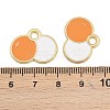 Alloy Enamel Pendants FIND-I065-01F-G-3