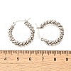 201 Stainless Steel Hoop Earrings LS-EJEW-Q026-14P-A-3
