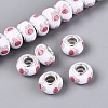 Opaque Resin European Beads RPDL-T004-01K-1