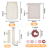 1 Set DIY Wood Reward Chart for Kids DIY-DC0002-05-2