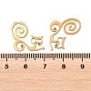 201 Stainless Steel Pendants STAS-B135-10G-3