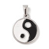 304 Stainless Steel Pendants STAS-S001-01P-A-1