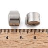 304 Stainless Steel European Style Clasps STAS-M112-04P-06-3