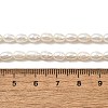 Natural Cultured Freshwater Pearl Beads Strands PEAR-I007-01N-01-5
