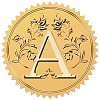 34 Sheets Self Adhesive Gold Foil Embossed Stickers DIY-WH0509-085-1