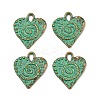 Tibetan Style Alloy Pendants FIND-I073-01K-1