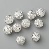 Brass Rhinestone Beads RB-H041-20-7