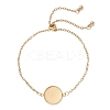304 Stainless Steel Cable Chain Slider Bracelet Making BJEW-JB12810-03-2
