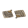 Iron Filigree Joiners FIND-B020-13AB-3