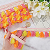 5.47 Yards Ethnic Style Polyester Fringe Lace Trims SRIB-CY0001-32A-3