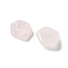 Natural Rose Quartz Carved Cabochons G-C185-01A-01-2