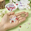 96Pcs 12 Styles Opaque Resin Pave Rhinestone Cabochons RESI-TA0002-33-6