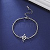 Witch Knot 304 Stainless Steel Link Bracelets FS-WG5CE25-01-2