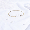 Brass Cuff Bangles BJEW-LP0003-29-3