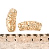 Hollow Out Brass Tube Beads KK-G532-03G-3