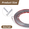 PVC Car Interior Moulding Trim AJEW-WH0459-85B-2