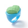 Cute 3D Resin Finger Ring RJEW-JR00538-06-4