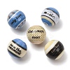 Opaque Printed Acrylic Beads AC-CBAC57E-06A-1