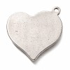 Non-Tarnish 304 Stainless Steel Pendants STAS-H126-04AS-2
