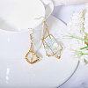 6 Pairs 304 Stainless Steel Hoop Earring Findings EJEW-CA00001-5