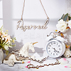 Wood Reserved Seating Sign Hanging Decorations HJEW-WH0069-20A-4