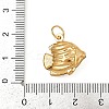 304 Stainless Steel Pendants STAS-K307-01E-G-3