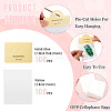 100Pcs Rectangle Clear Polypropylene Cellophane Bags CDIS-TA0001-36C-5