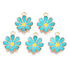 Alloy Enamel Pendants ENAM-S121-116H-1