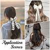 5Pcs 5 Colors Cloth Bowknot Hair Barrettes PHAR-SP0001-15-6