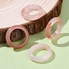 Natural Xinjiang Golden Silk Jade Finger Rings for Women RJEW-G360-01A-2