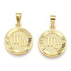 Brass Pendants KK-T070-01G-06-2