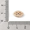 Brass Micro Pave Cubic Zirconia Beads KK-K297-27G-01-3