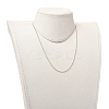 Non-Tarnish 304 Stainless Steel Ball Chain Necklaces LS-X-NJEW-JN02912-02-4