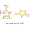 304 Stainless Steel Pendants STAS-UN0017-17-4