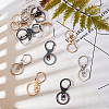 Alloy Keychain Clasp Findings KEYC-OC0001-002-8