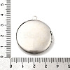 Rack Plating Brass Locket Pendants KK-M263-03P-3