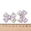 Transparent Printed Acrylic Cabochons OACR-M008-01D-3