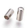 Tarnish Resistant 201 Stainless Steel Cord End Caps STAS-P207-05P-C-2
