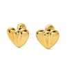 Ion Plating(IP) 304 Stainless Steel Ear Studs EJEW-Q801-05G-1