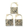 Natural Dalmatian Jasper Pendants G-B012-16G-04-1