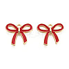 Light Gold Plated Alloy Pendants ENAM-T009-40B-2