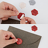 60Pcs 3 Colors Heart Adhesive Wax Seal Stickers DIY-CP0010-21-6