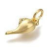 Rack Plating Brass Micro Pave Cubic Zirconia Charms KK-I720-64G-2