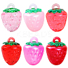 48Pcs 6 Colors Transparent Resin Pendants RESI-SC0036-63B-7