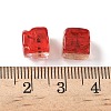 Baking Paint Handmade Gold Sand Lampwork Beads LAMP-P072-01A-08-3